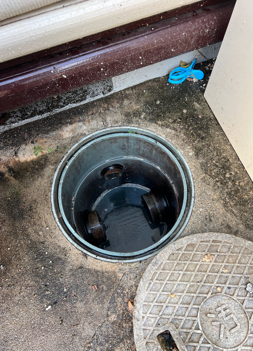 清掃後